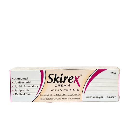 Skirex Cream With Vitamin E