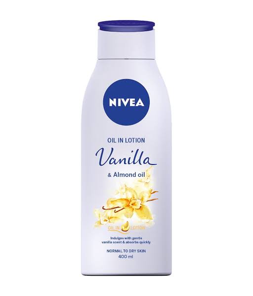 Nivea Vanilla & Almond Oil Body Lotion