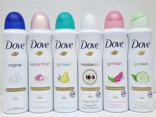 Dove Deodorants