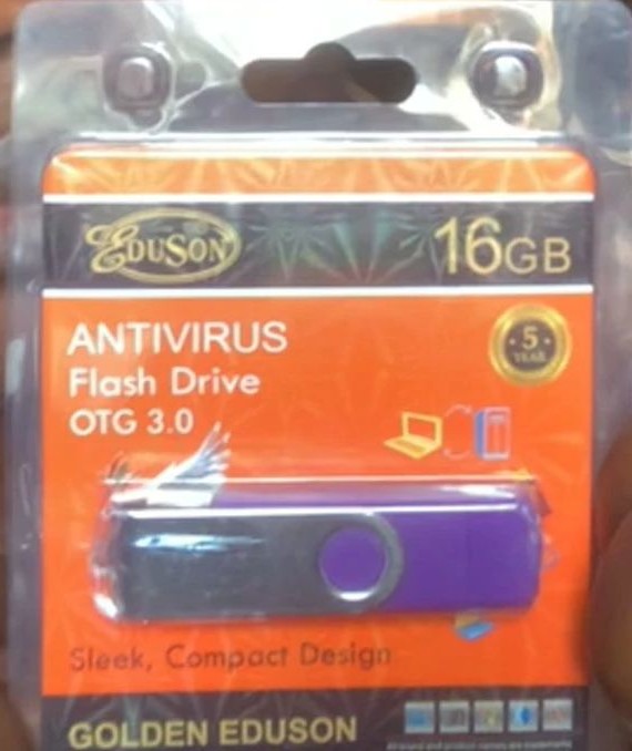Eduson Antivirus Flash Drive OTG 3.0