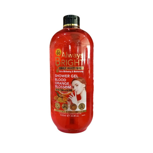 Always Bright Daily Whitening & Moisturizing Shower Gel (Blood Orange Blossom)