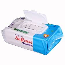 Softcare baby wipes (100 pcs)