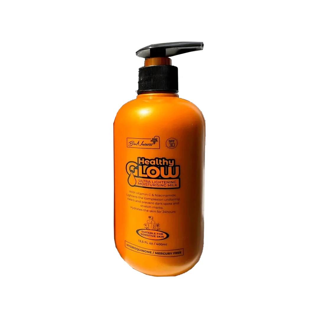 Bio Nature Healthy Glow Ultra Lightening Moisturizing Milk Body Lotion