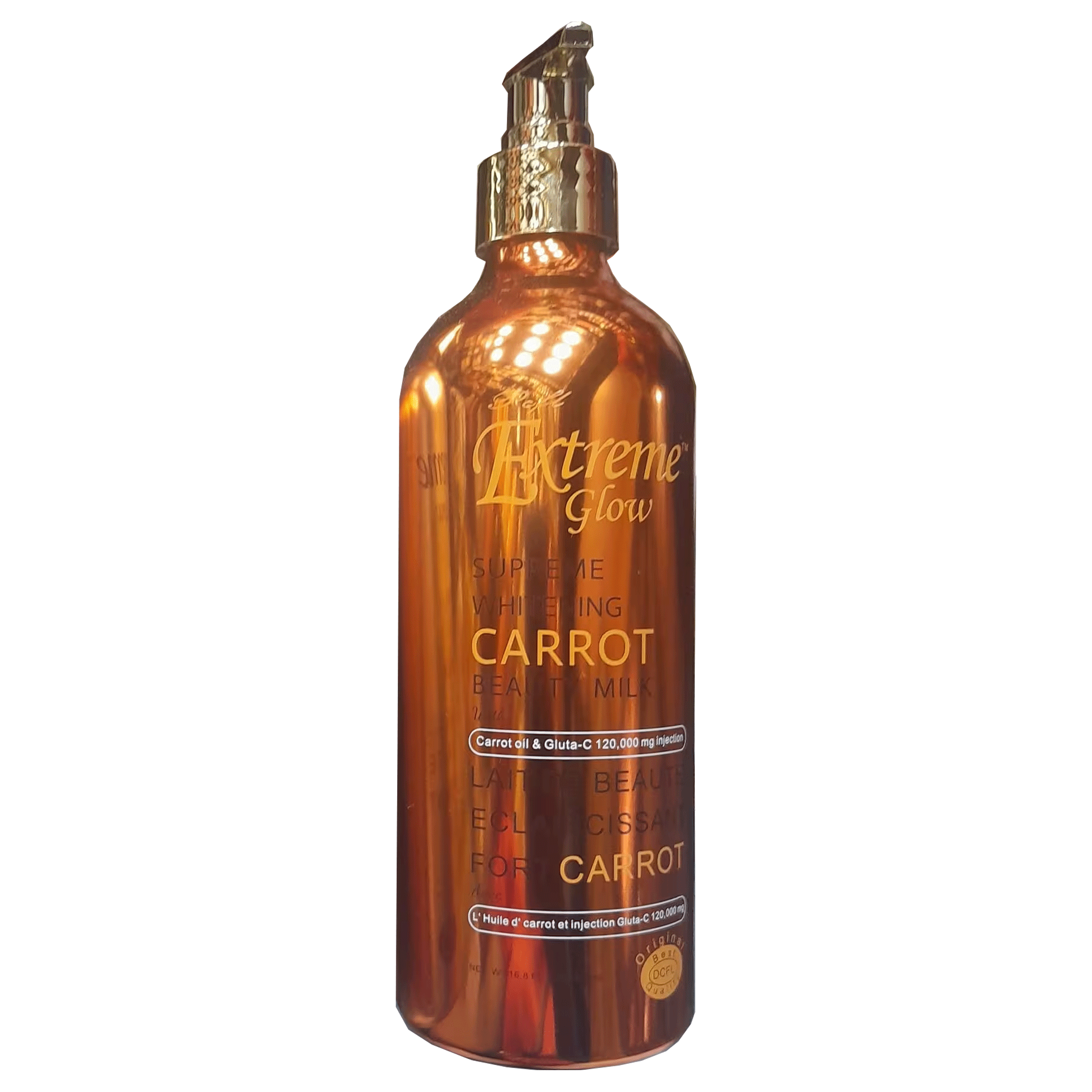 Extreme Glow Supreme Whitening Carrot Beauty Milk Body Lotion
