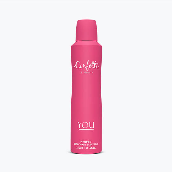 Confetti London YOU Deodorant Body Spray