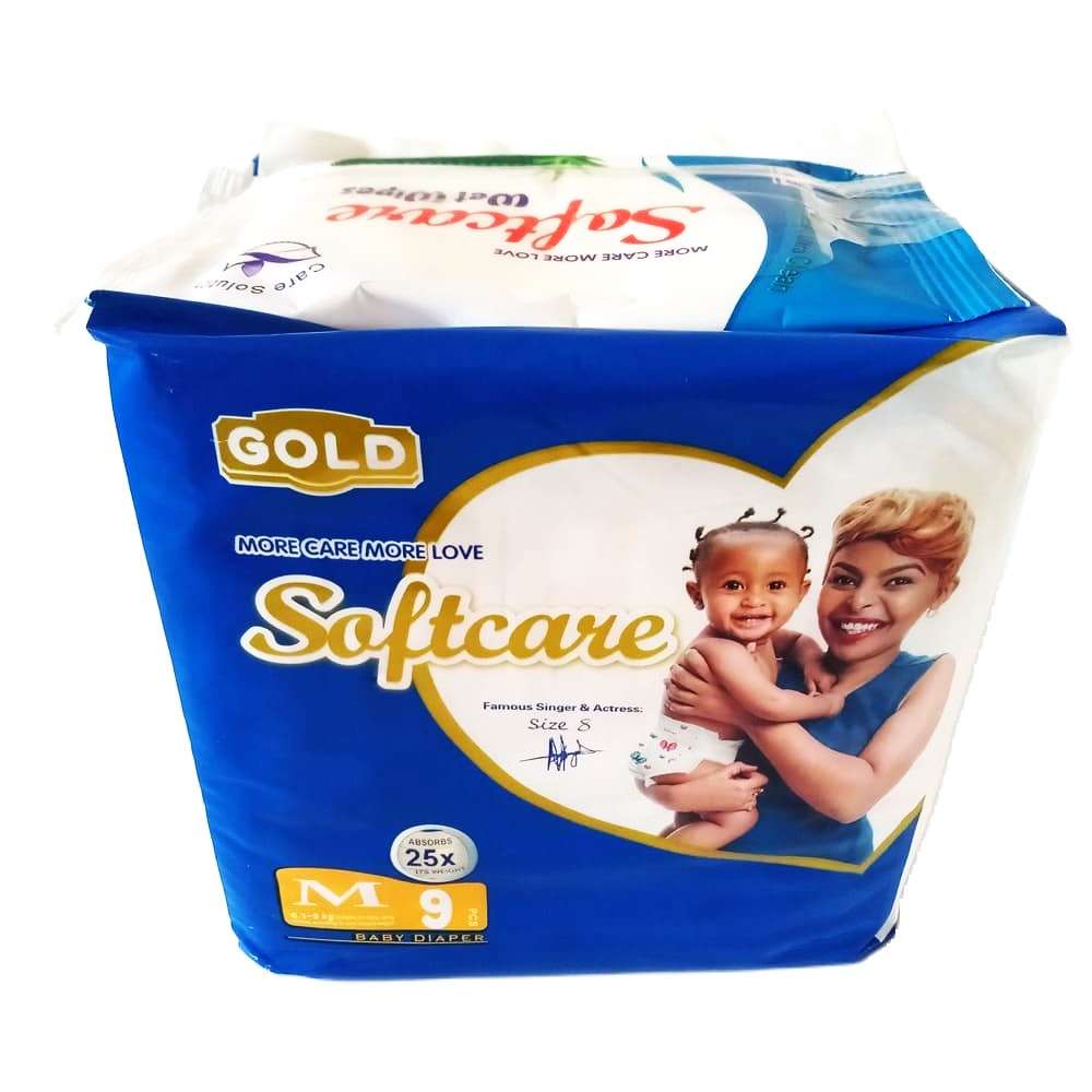 Softcare Baby Diaper 9 pcs