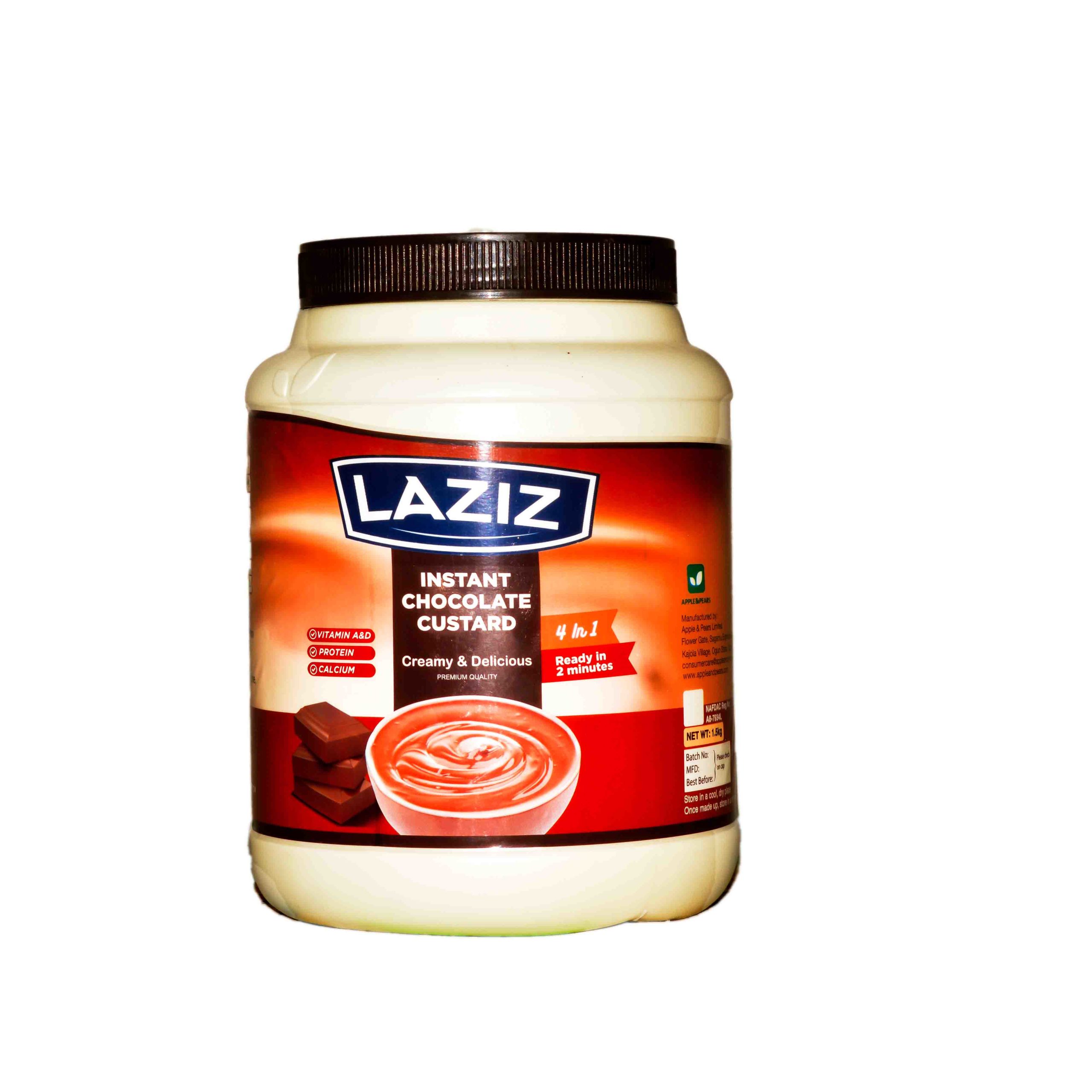 Laziz 4 in 1 Instant Chocolate Custard