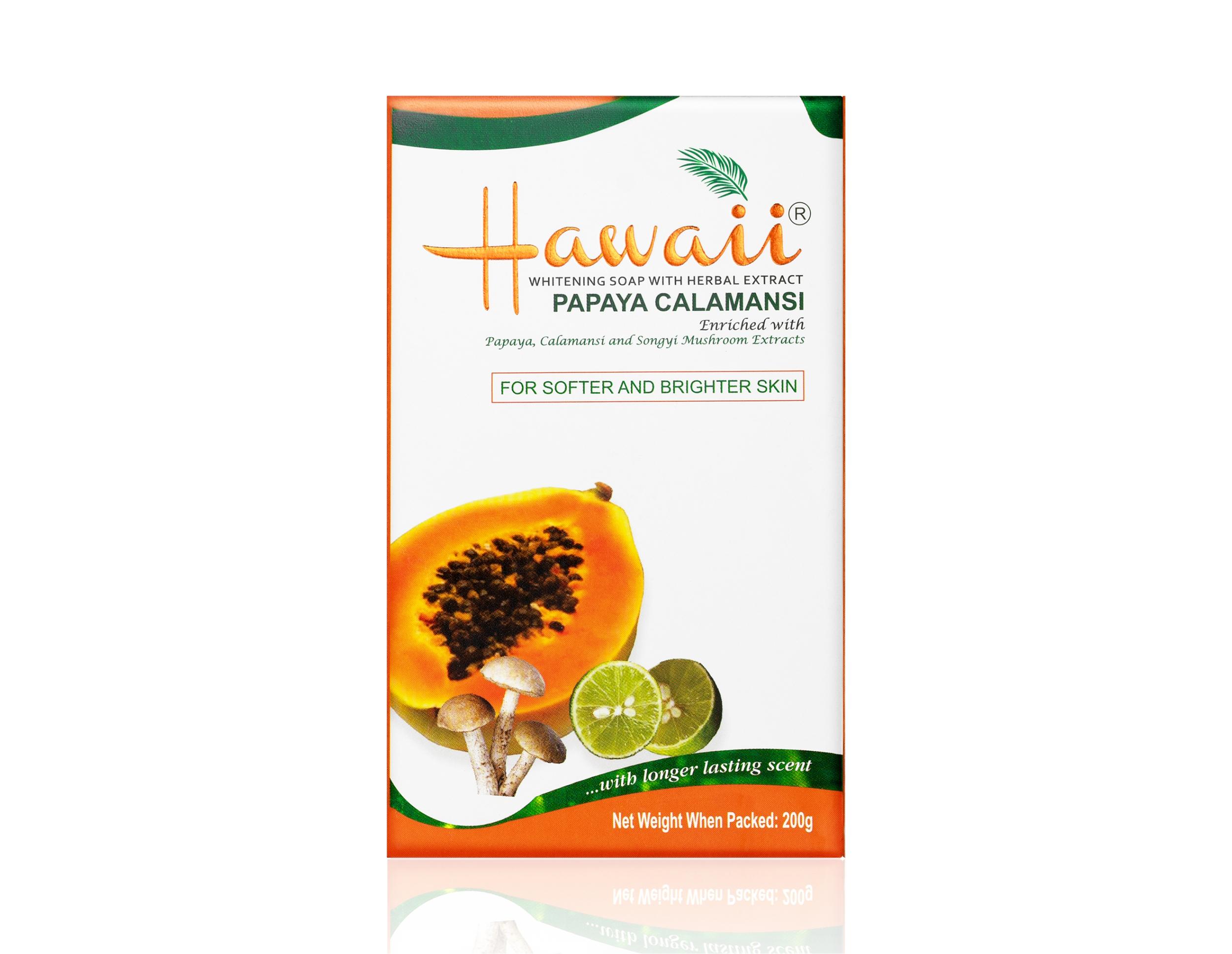 Hawaii Papaya Calamansi Whitening Soap