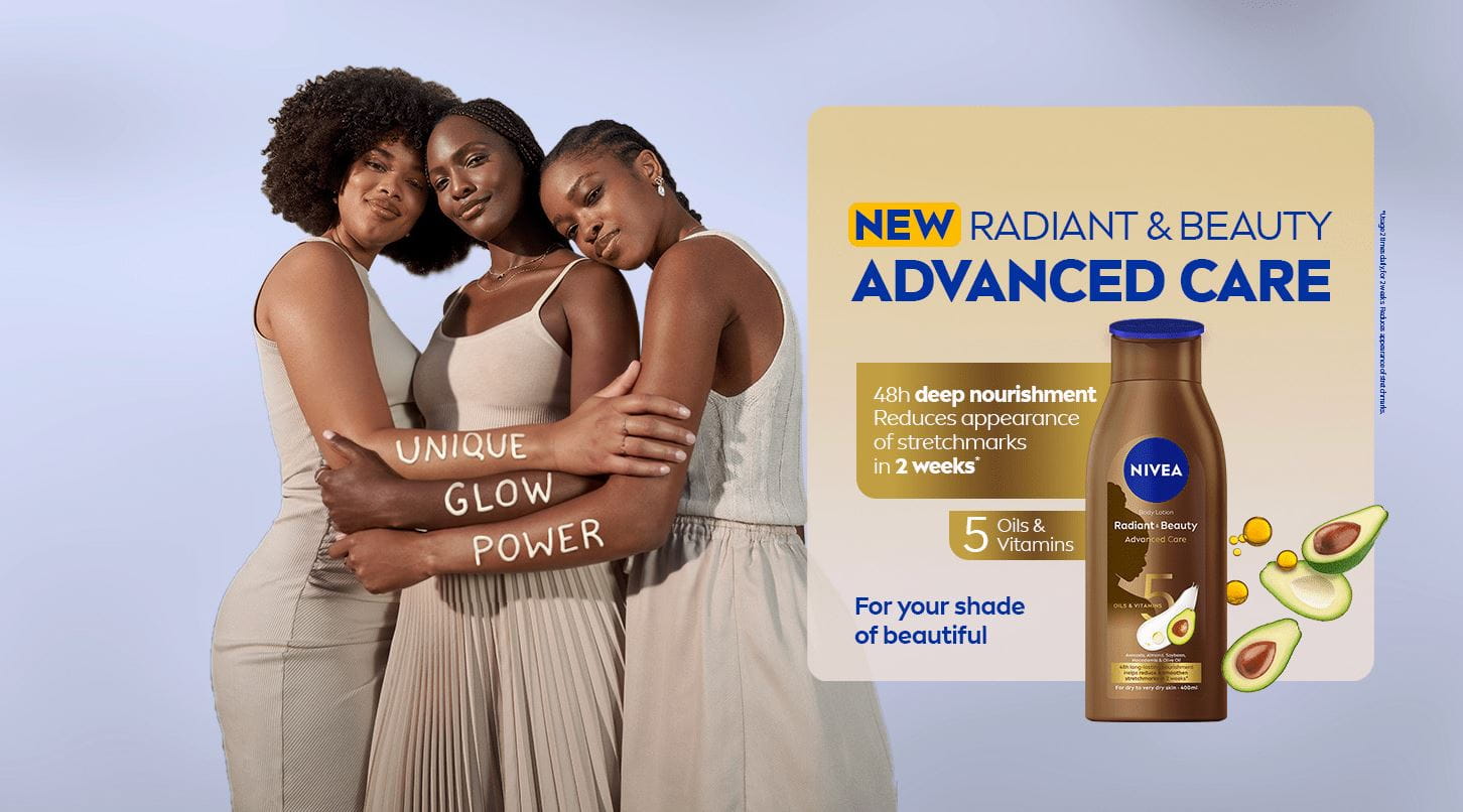 NIVEA Radiant & Beauty Advanced Care Body Lotion
