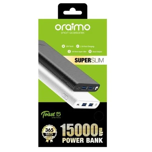 Oraimo 15000 Ultra Slim Power Bank