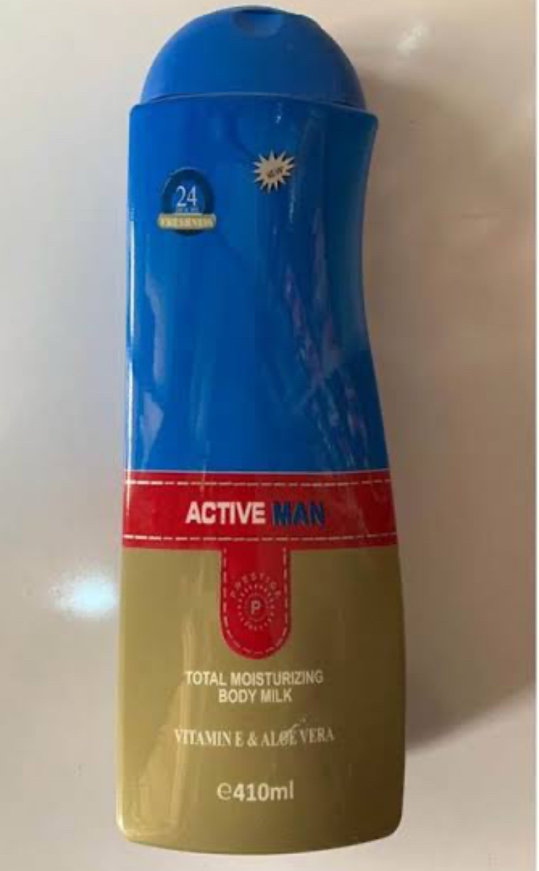 Active Man Total Moisturizing Body Milk