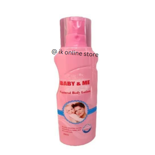 Baby and Me lotion