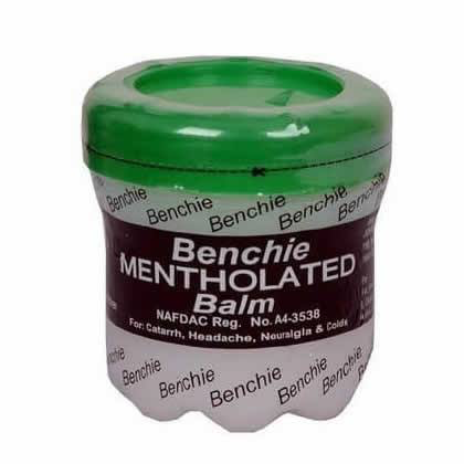 Benchie Mentholated Balm