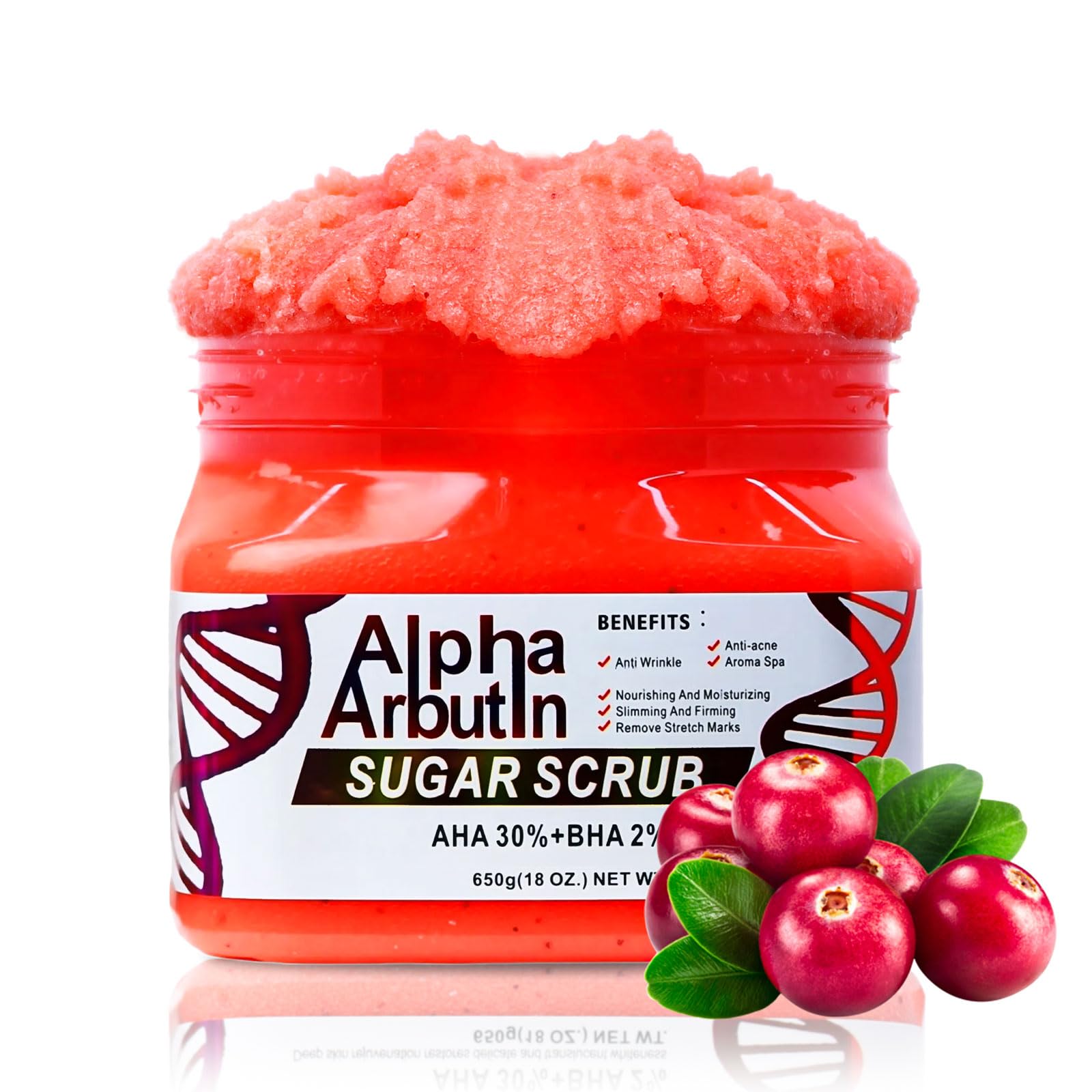 Alpha Arbutin Sugar Body Scrub