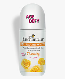 Enchanteur Radiant White Anti-Perspirant Roll-On
