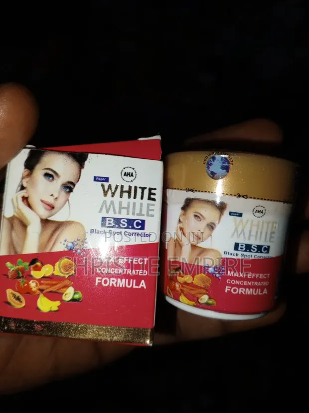White BSC Face Cream