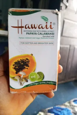 Hawaii Papaya Calamansi Whitening Soap Review