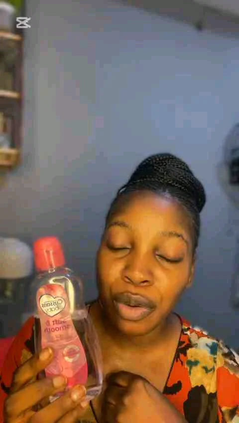 Cusson baby oil as a moisturizer